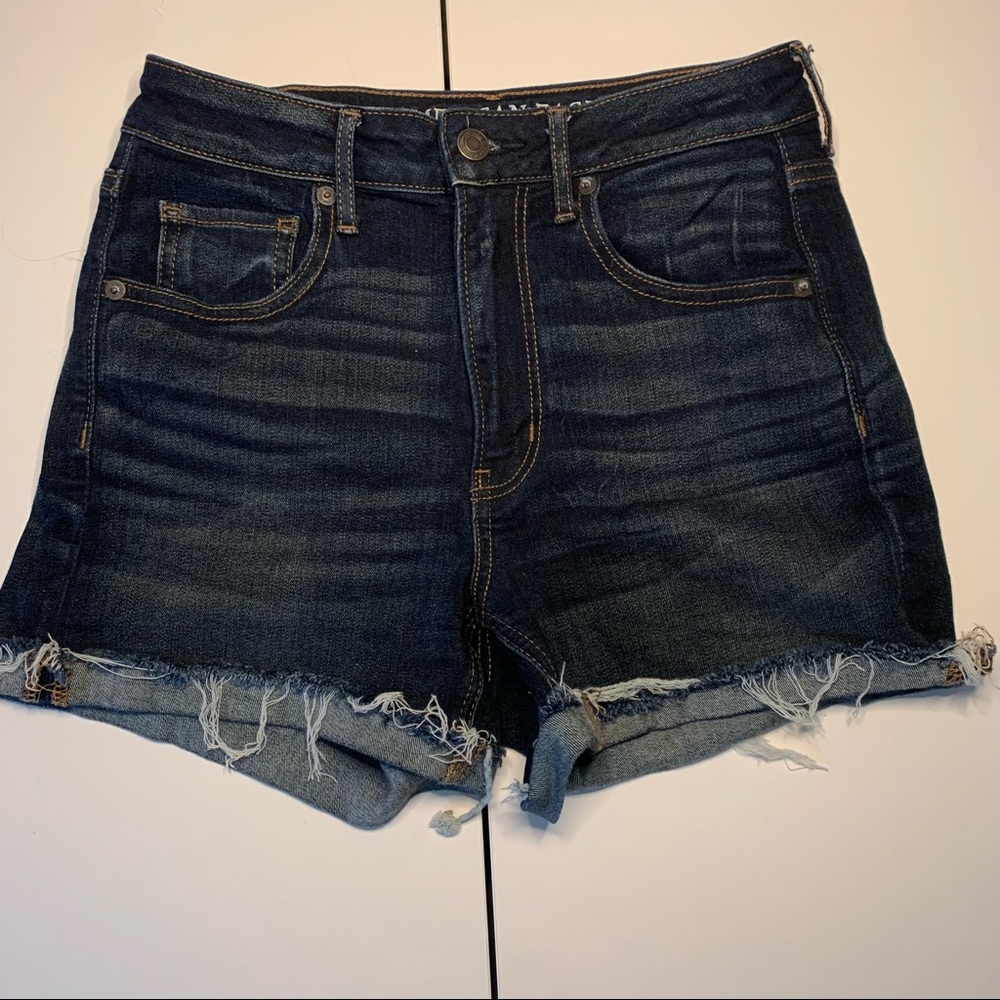 American Eagle hi-rise shorts